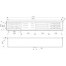 Встраиваемая сушка для посуды OMOIKIRI DRY-01-LG 4999012