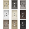 Мойка OMOIKIRI DAISEN 78-2T-GR Tetogranit/Leningrad grey 4993585